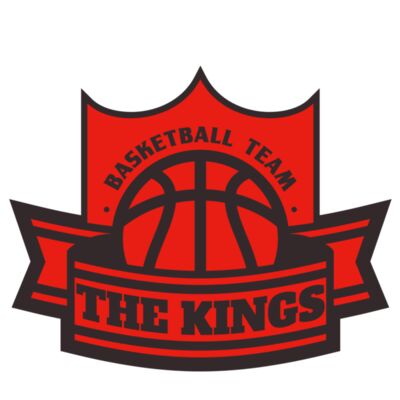 The Kings Basketball team Logo Template Miniatura