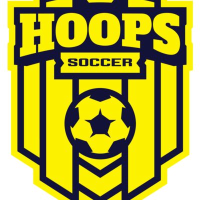Hoops Soccer logo template Miniatura