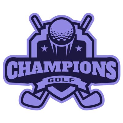 Champions Golf logo template Miniatura