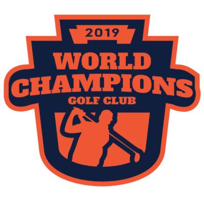 World Champions Golf club logo template Miniatura