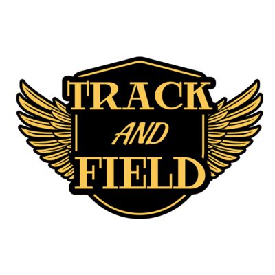 Track & Field Team Logo 13 Miniatura