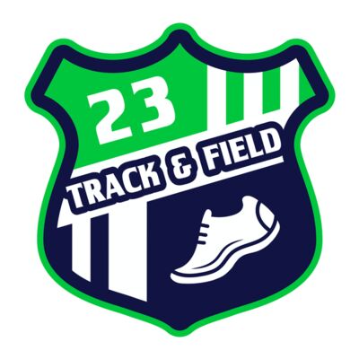 Track & Field Team Logo 18 Miniatura