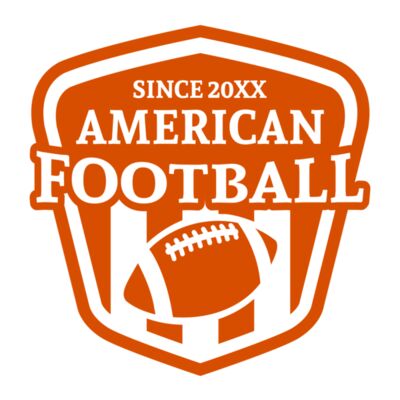 American Football logo 02 Miniatura